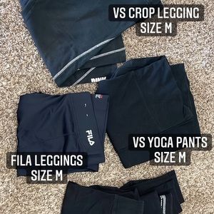 Multiple leggings
